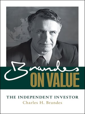 cover image of Brandes on Value